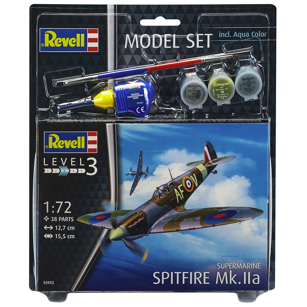 Revell - Model Set Spitfire Mk.IIa