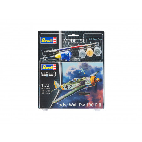 Revell - Model Set Focke Wulf Fw190 F-8 Revell - Model Set Focke Wulf Fw190 F-8