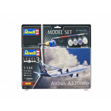 Revell - Model Set Airbus A320neo Lufthansa - New Livery Revell - Model Set Airbus A320neo Lufthansa - New Livery
