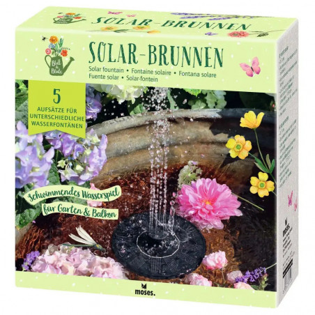 moses. - Blatt & Blüte Solar-Brunnen moses. - Blatt & Blüte Solar-Brunnen