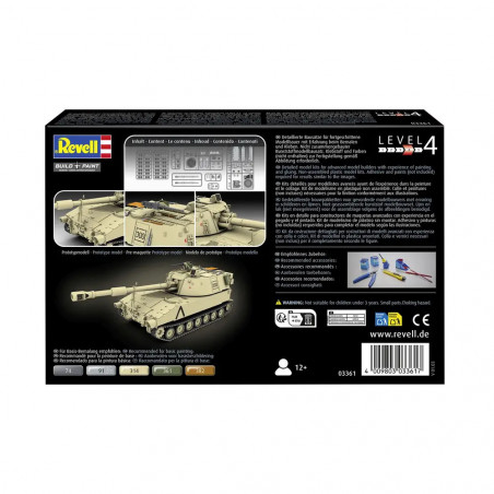 M109 A2 , Revell Modellbausatz M109 A2 , Revell Modellbausatz