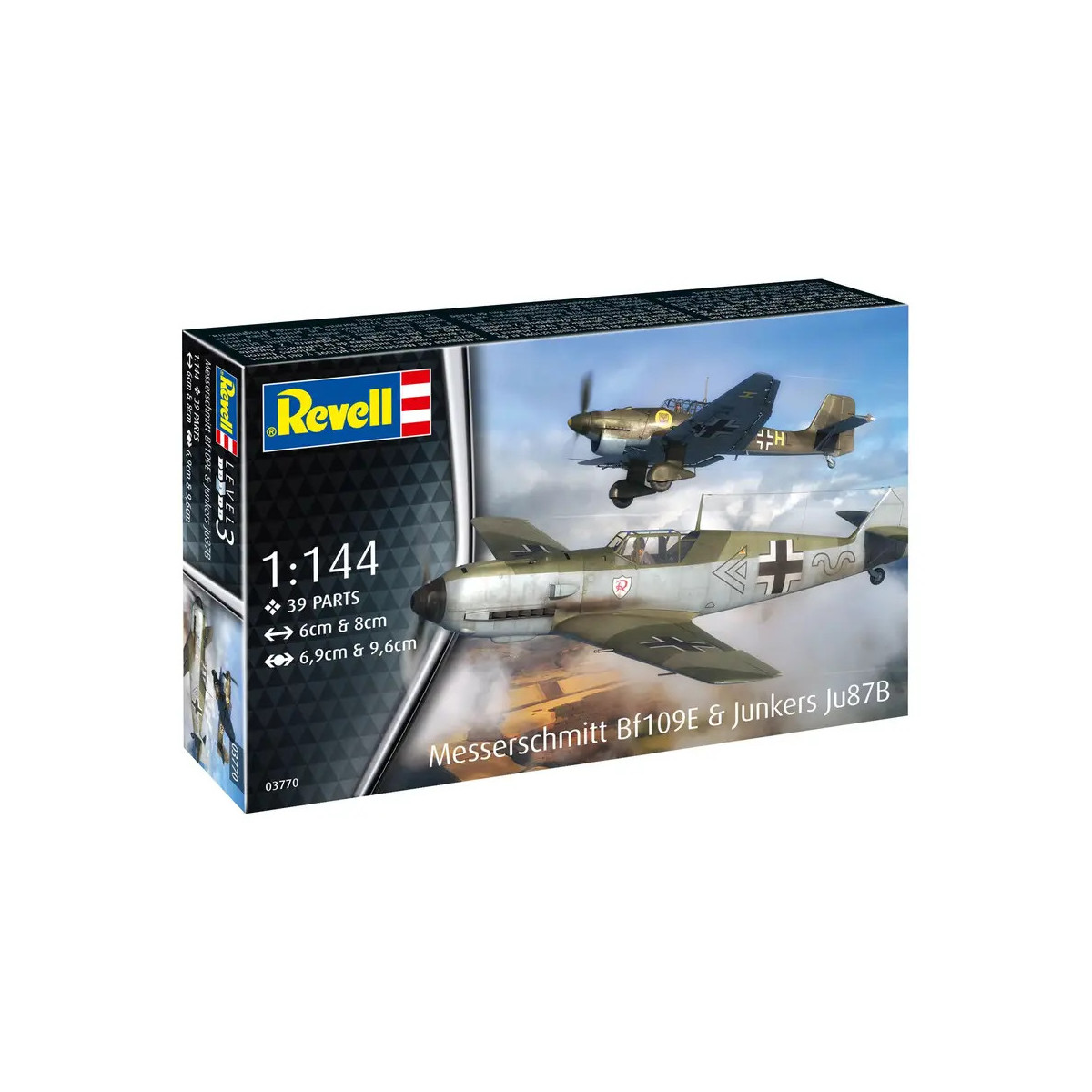 Messerschmitt Bf109E & Junkers Ju87B Stuka, Revell Modellbausatz
