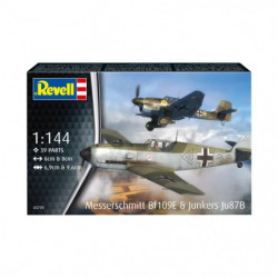 Messerschmitt Bf109E & Junkers Ju87B Stuka, Revell Modellbausatz