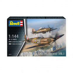 Supermarine Spitfire Mk.Ia & Hawker Hurricane Mk.I, Revell Modellbausatz
