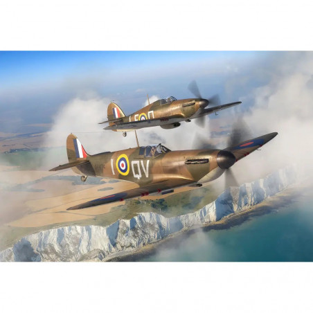 Supermarine Spitfire Mk.Ia & Hawker Hurricane Mk.I, Revell Modellbausatz Supermarine Spitfire Mk.Ia & Hawker Hurricane Mk.I, Revell Modellbausatz