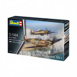 Supermarine Spitfire Mk.Ia & Hawker Hurricane Mk.I, Revell Modellbausatz Supermarine Spitfire Mk.Ia & Hawker Hurricane Mk.I, Revell Modellbausatz