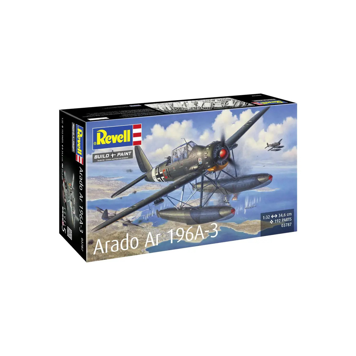 Arado Ar196A-3 Seaplane, Revell Modellbausatz