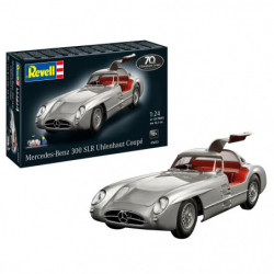 Geschenkset Mercedes-Benz 300 SLR 70th Anniversary, Revell Modellbausatz mit Basiszubehör