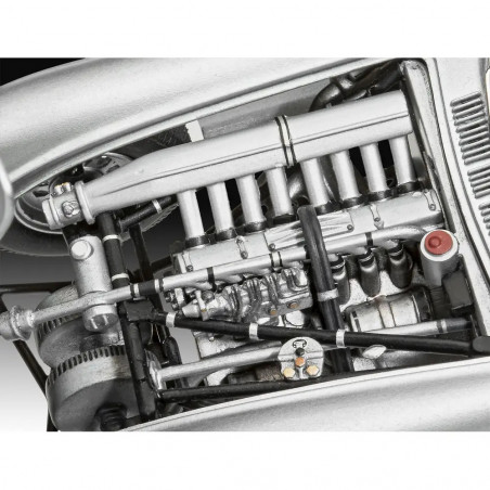 Geschenkset Mercedes-Benz 300 SLR 70th Anniversary, Revell Modellbausatz mit Basiszubehör