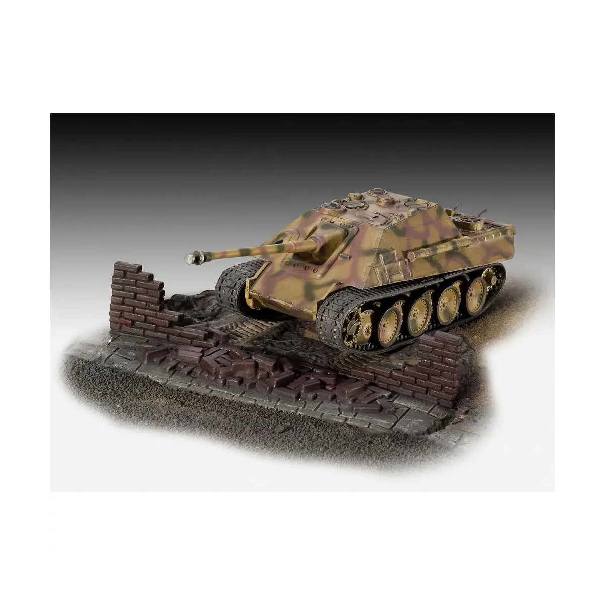 Model Set Sd.Kfz.173 Jagdpanther, Revell Modellbausatz mit Basiszubehör