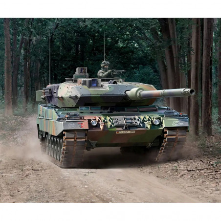 Model Set Leopard 2 A6 A6NL, Revell Modellbausatz mit Basiszubehör