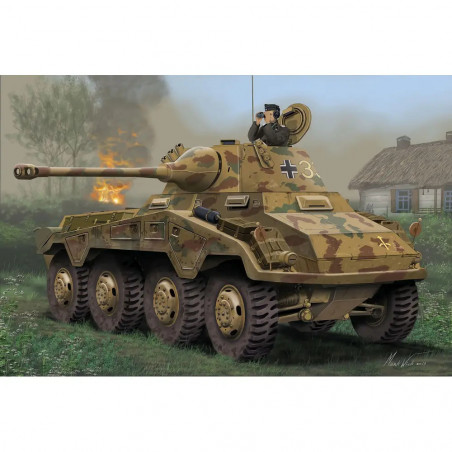 Model Set Sd.Kfz. 234 2 Puma, Revell Modellbausatz mit Basiszubehör