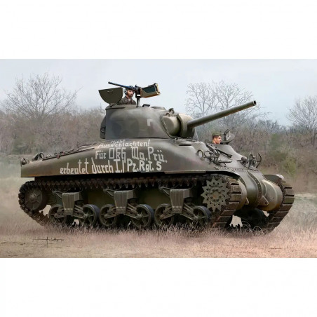 Model Set Sherman M4A1, Revell Modellbausatz mit Basiszubehör