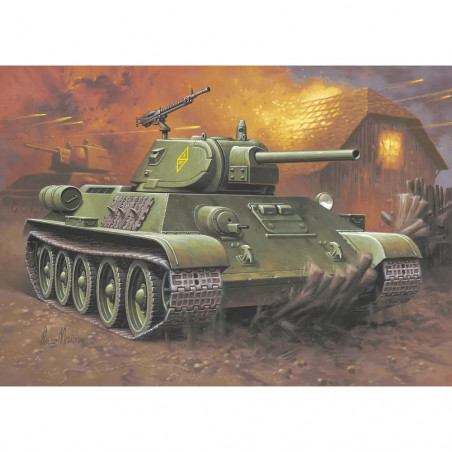 Model Set T-34 76 Modell 1940, Revell Modellbausatz mit Basiszubehör