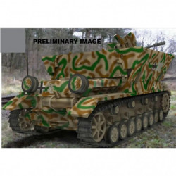 Model Set Flakpanzer IV Möbelwagen 3.7cm Flak, Revell Modellbausatz mit Basiszubehör
