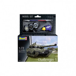 Model Set Challenger 1, Revell Modellbausatz mit Basiszubehör