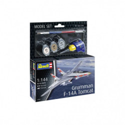Model Set Grumman F-14A Tomcat, Revell Modellbausatz mit Basiszubehör