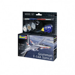 Model Set Grumman F-14A Tomcat, Revell Modellbausatz mit Basiszubehör