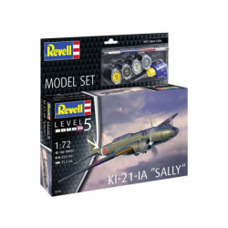 Model Set Ki-21-la Sally, Revell Modellbausatz mit Basiszubehör