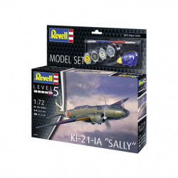 Model Set Ki-21-la Sally, Revell Modellbausatz mit Basiszubehör