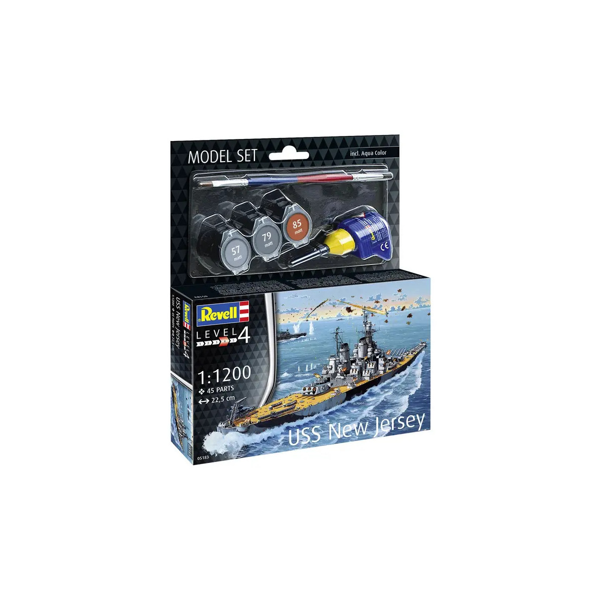 Revell - Model Set USS New Jersey