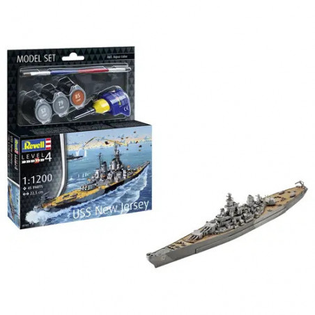 Revell - Model Set USS New Jersey Revell - Model Set USS New Jersey