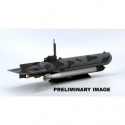 Model Set German Midget Submarine Type Molch, Revell Modellbausatz mit Basiszubehör