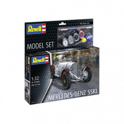 Model Set Mercedes-Benz SSKL, Revell Modellbausatz mit Basiszubehör Model Set Mercedes-Benz SSKL, Revell Modellbausatz mit Basiszubehör