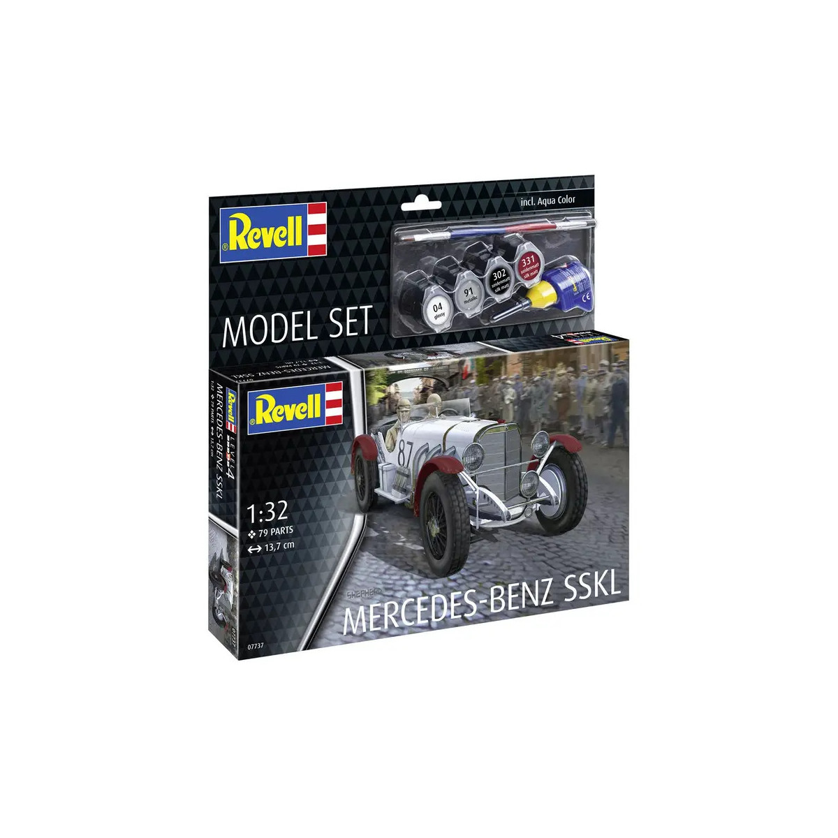 Model Set Mercedes-Benz SSKL, Revell Modellbausatz mit Basiszubehör