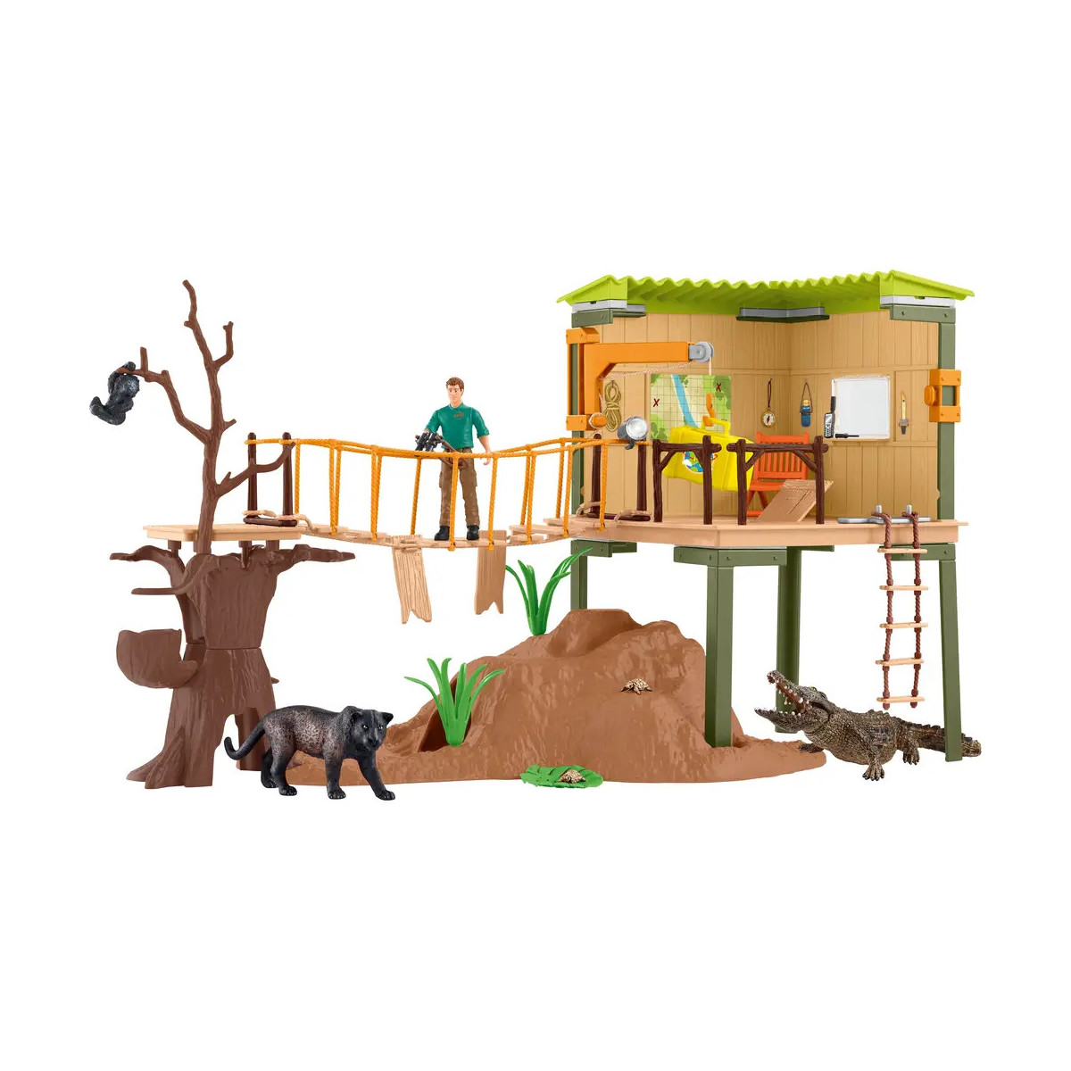 schleich® WILD LIFE 42594 Wild Life Abenteuerstation