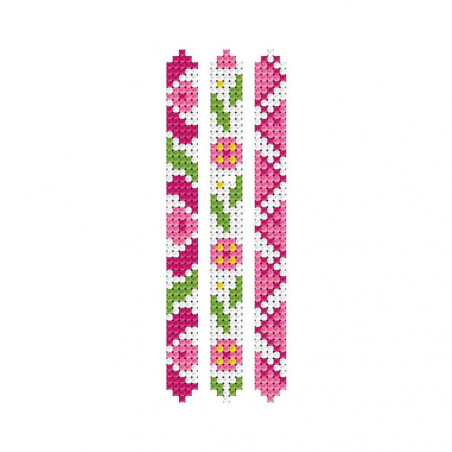 Dotzies - Diamond Painting Armbänder Pink