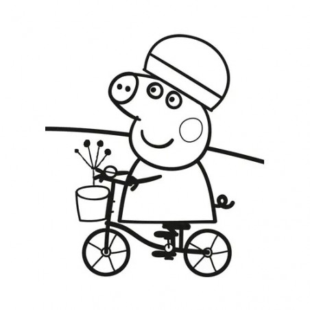 Peppa Wutz bunter Malblock