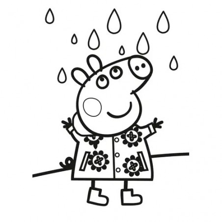 Peppa Wutz bunter Malblock