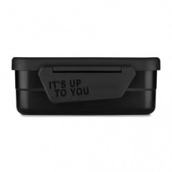 Black - Edelstahl Brotdose