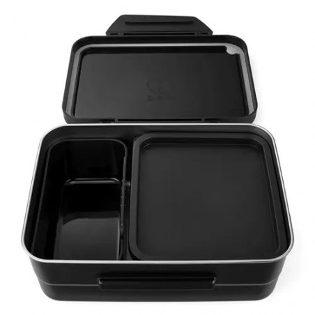 Black - Edelstahl Brotdose