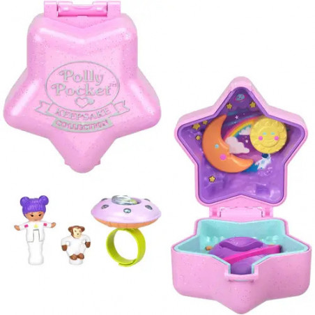 Polly Pocket Ring Schatullen Sortiment im Theken Polly Pocket Ring Schatullen Sortiment im Theken