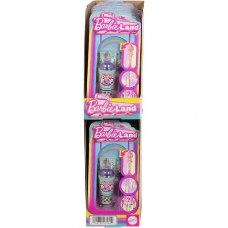 Barbie Mini BarbieLand Pop Reveal-Puppen, ca. 4 cm große Puppe mit Überraschung, Sensory Reveal (Stile können abweiche