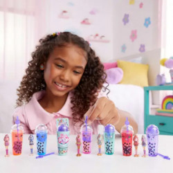 Barbie Mini BarbieLand Pop Reveal-Puppen, ca. 4 cm große Puppe mit Überraschung, Sensory Reveal (Stile können abweiche