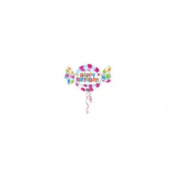 SuperShape Sweet Shop Folienballon P35 verpackt 101 cm x 60 cm