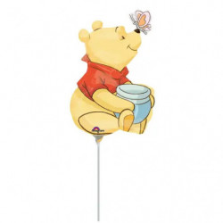 Mini Shape Winnie Puuh ganz Folienballon A30 luftbefüllt