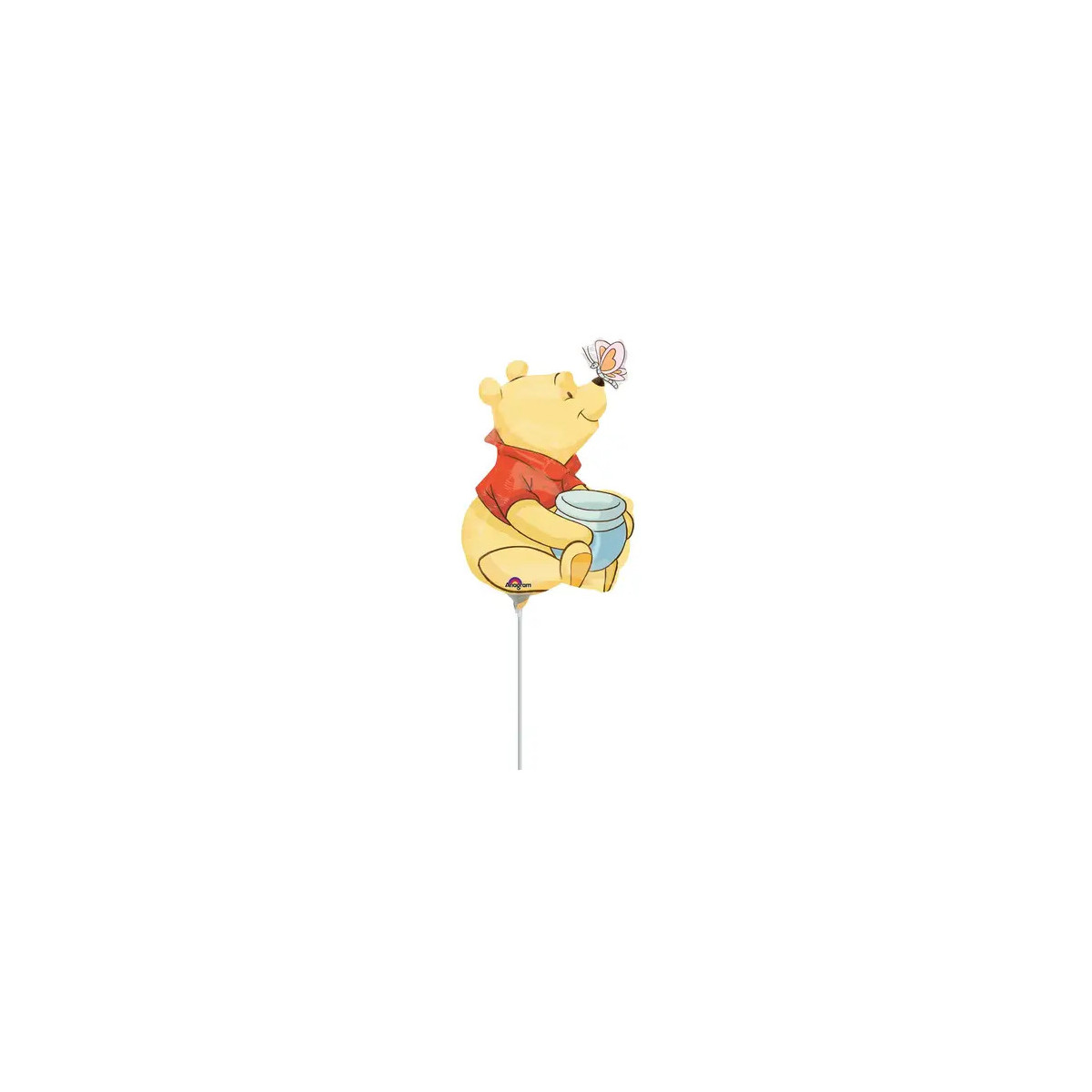 Mini Shape Winnie Puuh ganz Folienballon A30 luftbefüllt