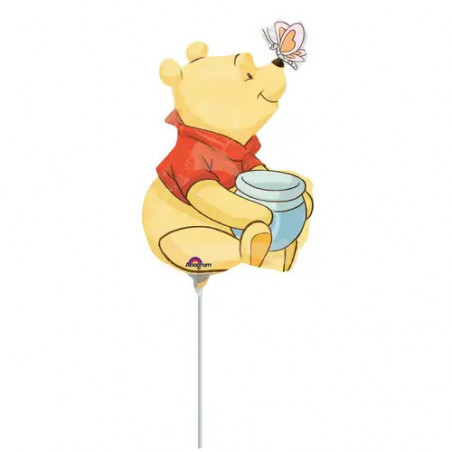 Mini Shape Winnie Puuh ganz Folienballon A30 luftbefüllt