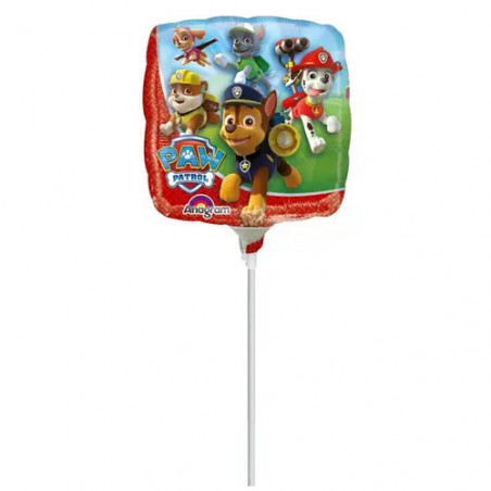 9   Paw Patrol Folienballon A20 luftbefüllt 23 cm