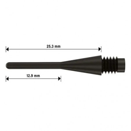BULL'S Longlife Long 6mm(2BA)& 8mm(1/4BSF)