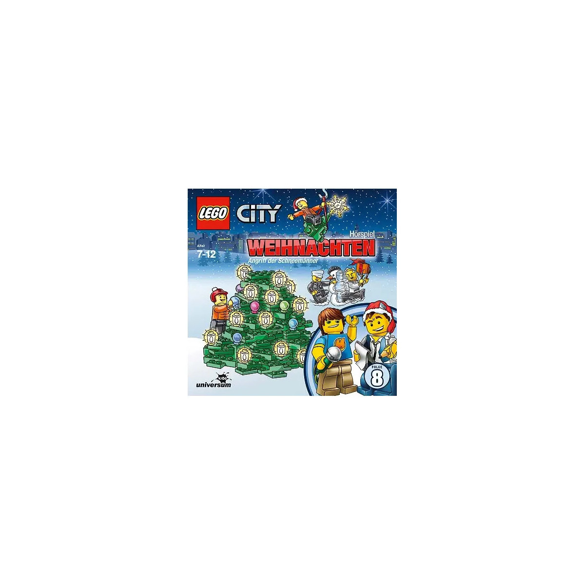 CD - Lego City 08 Weihnachten - Angriff d.Schneemänner
