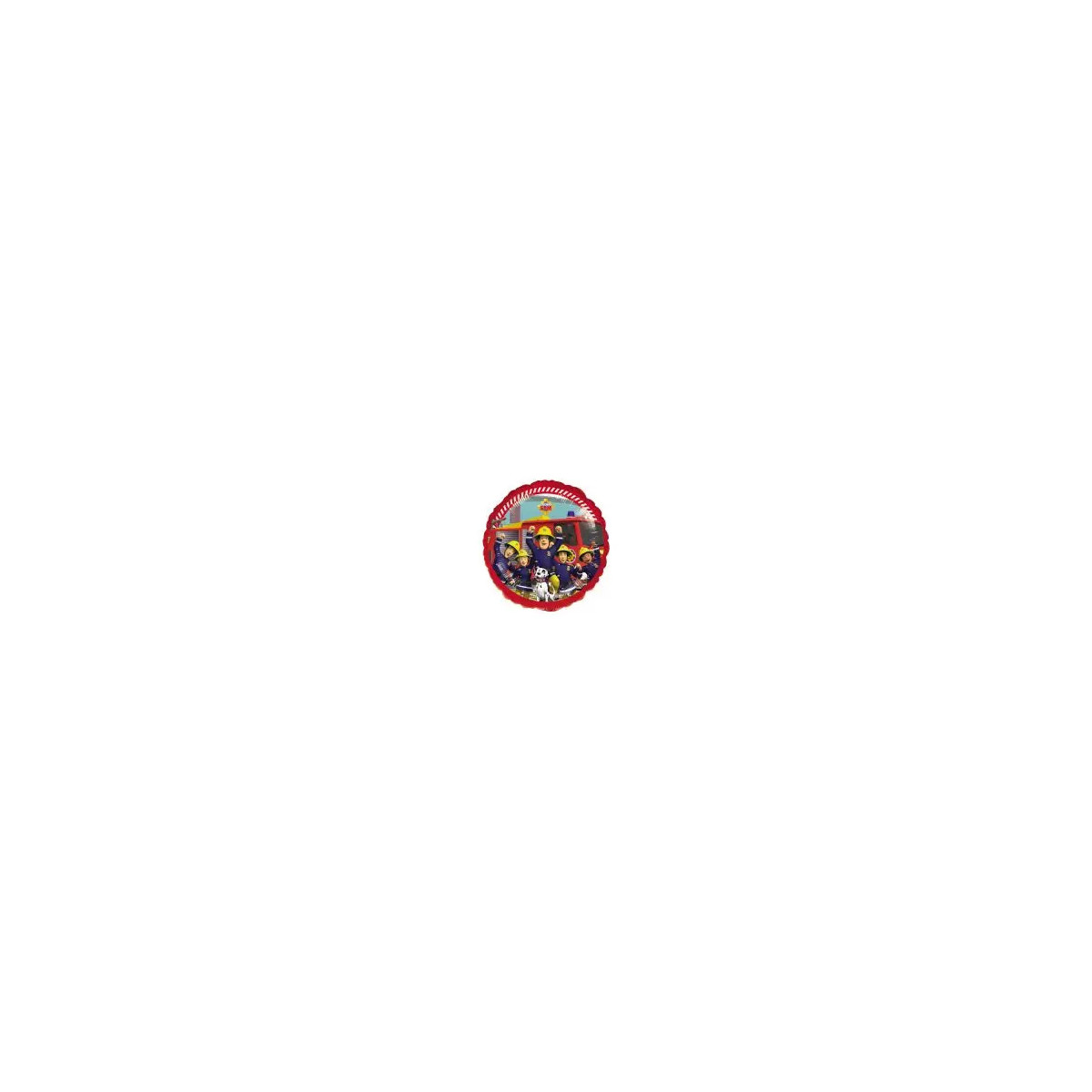 Standard Fireman Sam Folienballon S60 verpackt 43 cm