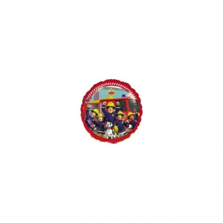 Standard Fireman Sam Folienballon S60 verpackt 43 cm