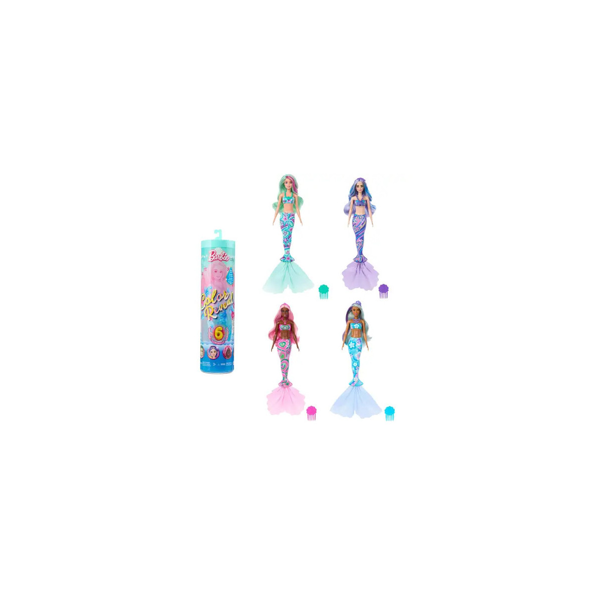 Barbie Color Reveal Barbie Deep Sea Mermaids Series