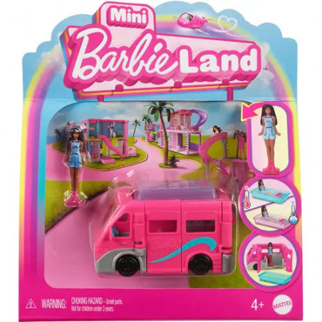 Mini BarbieLand Camper im Thekendisplay