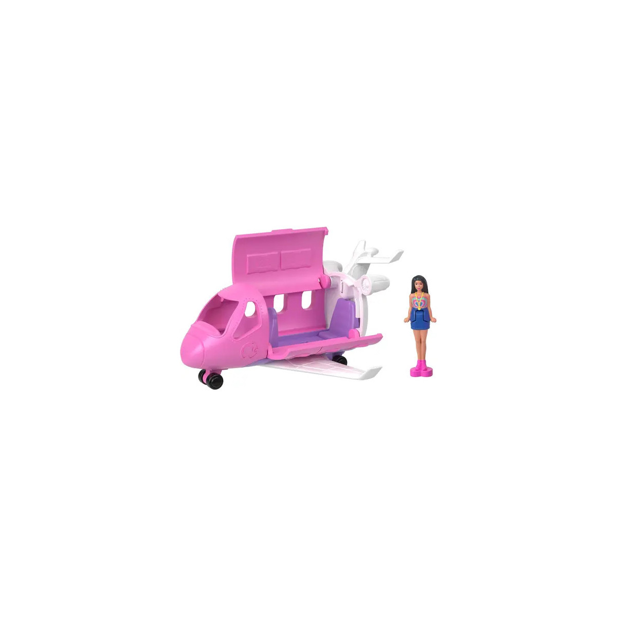 Mini BarbieLand Traumflugzeug im Thekendisplay